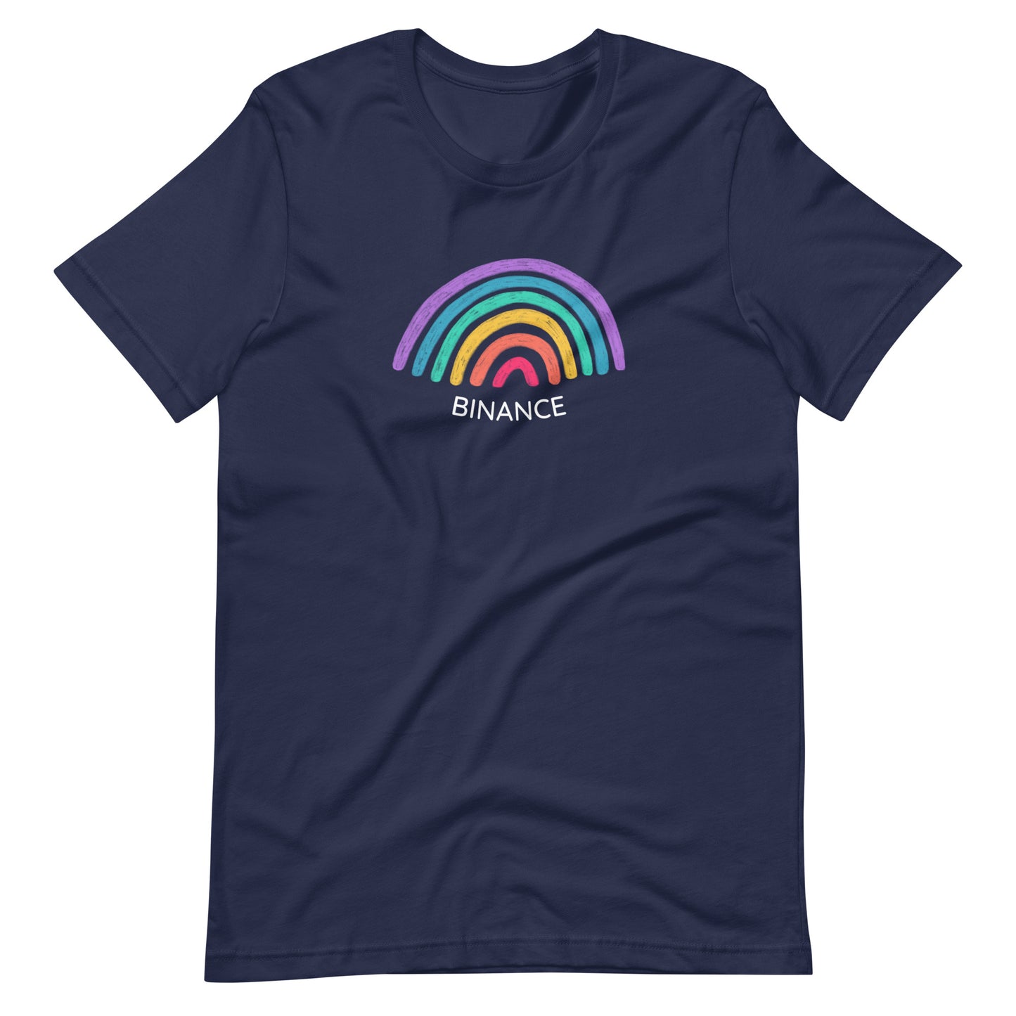 Binance Rainbow Unisex t-shirt