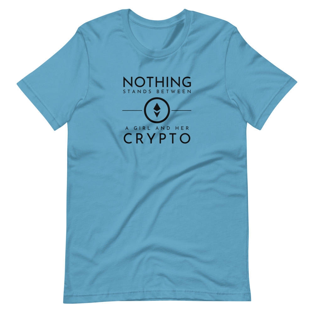 Girl's Crypto (Ethereum) Short-sleeve unisex t-shirt