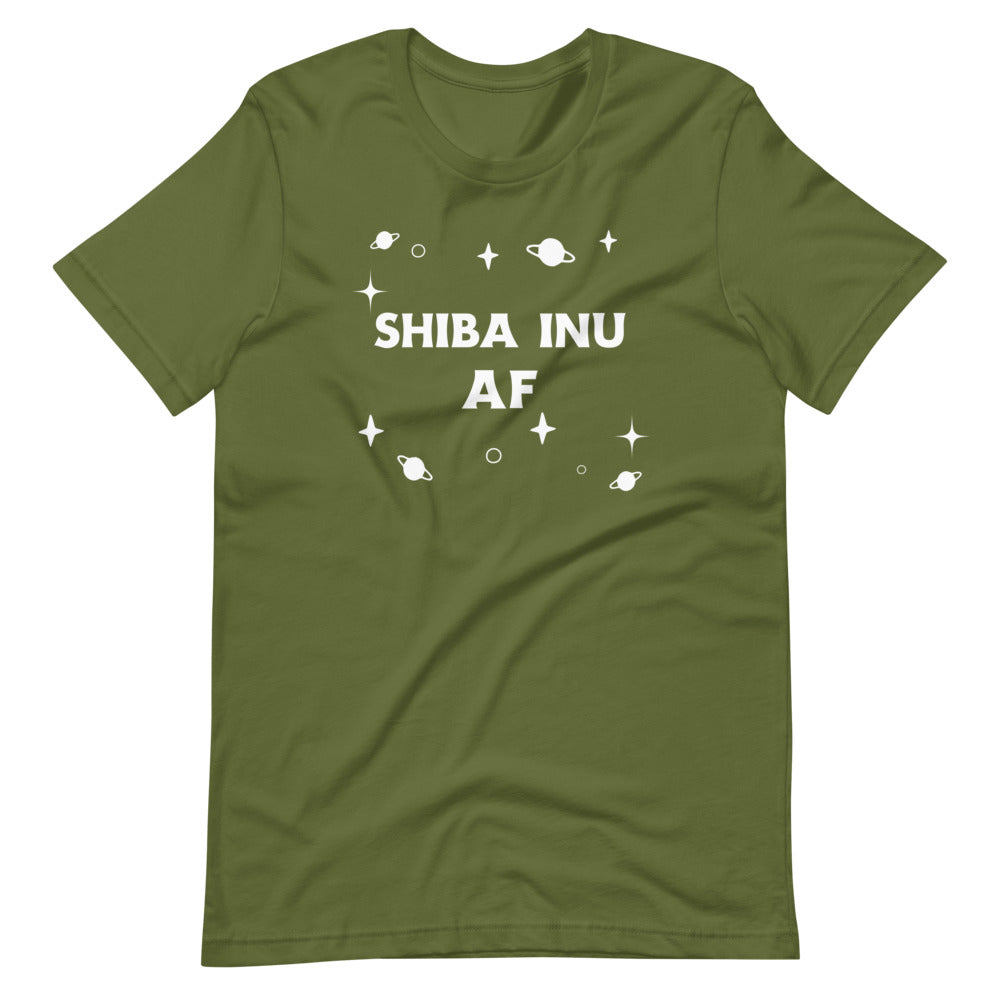 Shiba Inu AF Short-sleeve unisex t-shirt