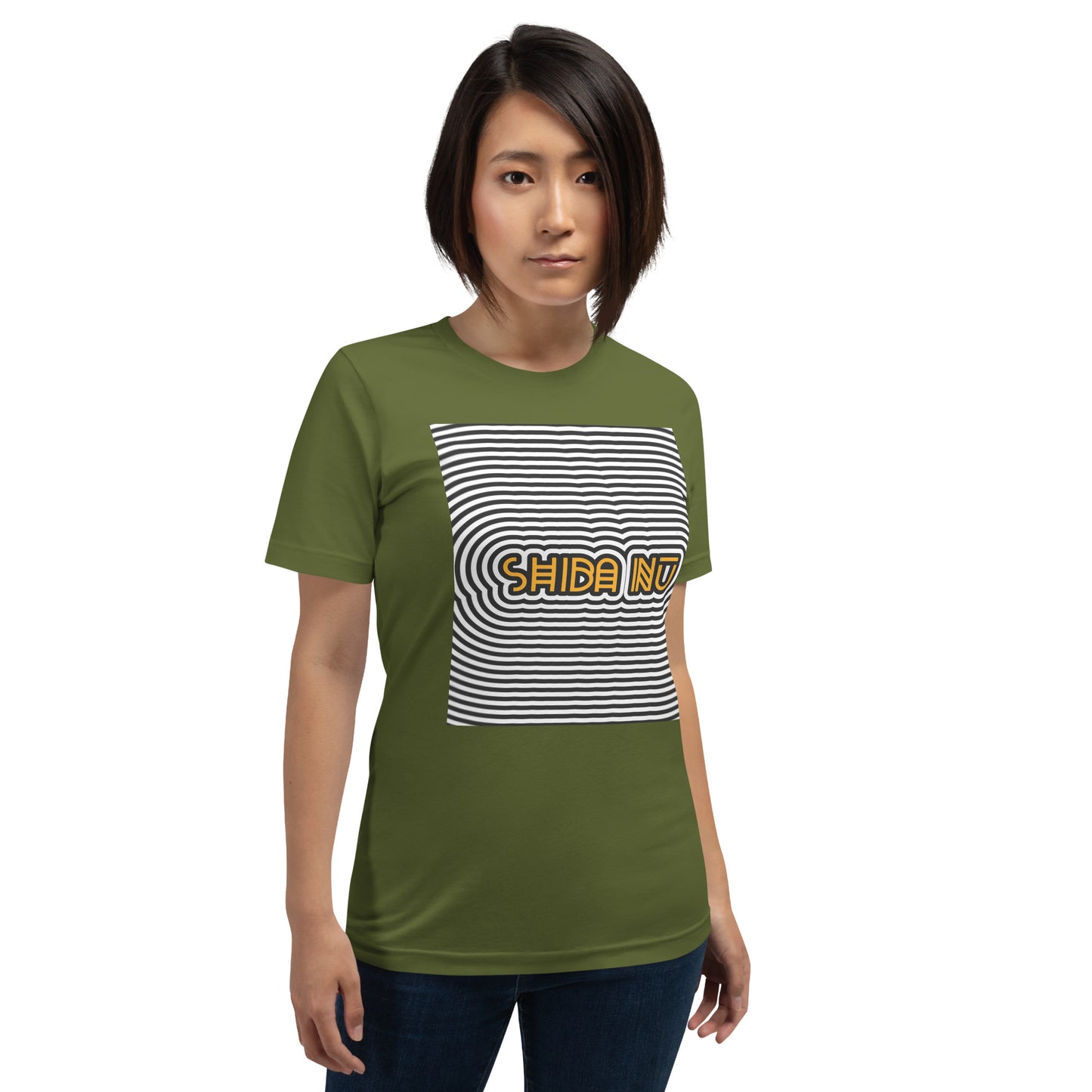 Shiba Inu Abstract Unisex t-shirt