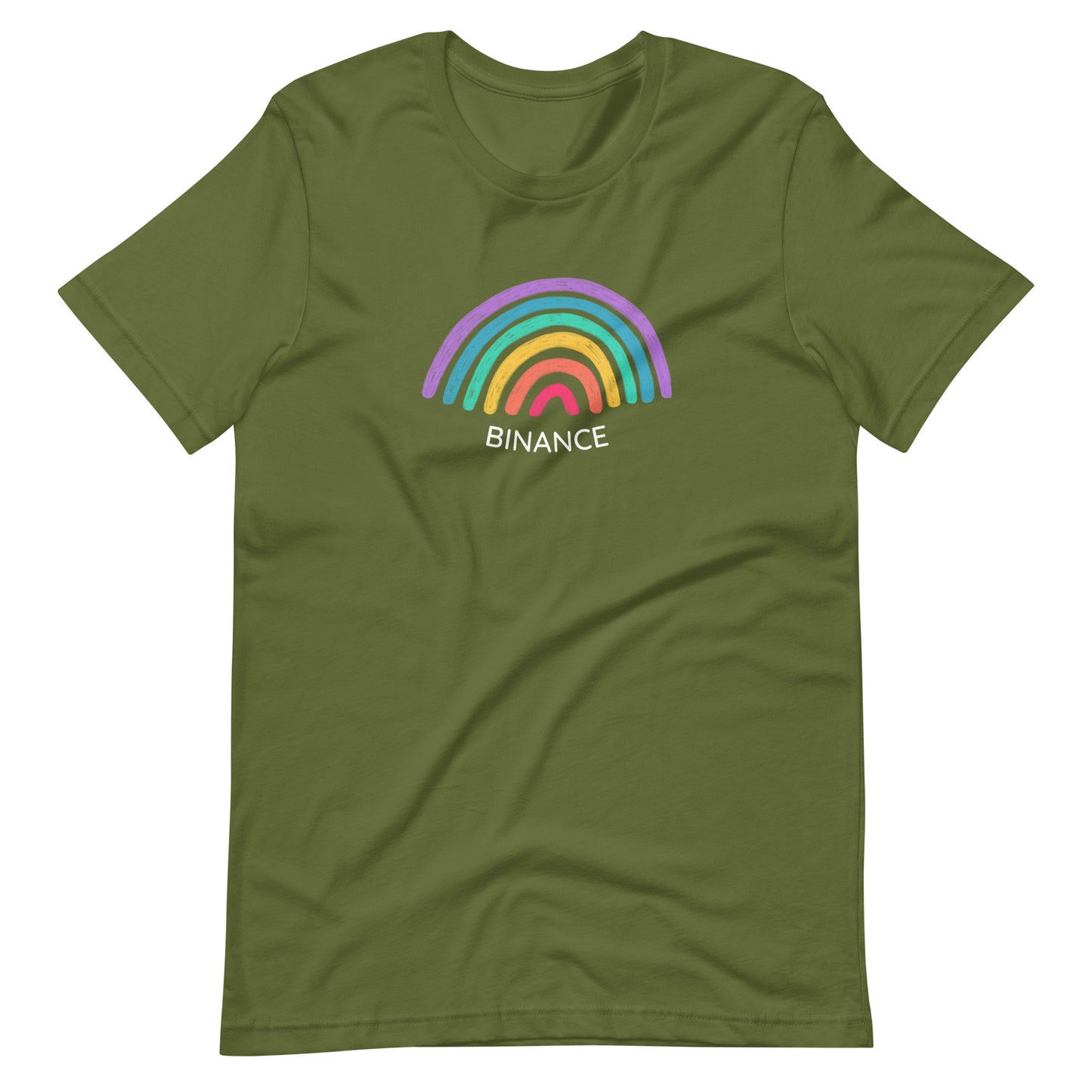 Binance Rainbow Unisex t-shirt