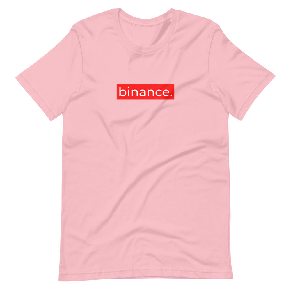 Binance Short-sleeve unisex t-shirt