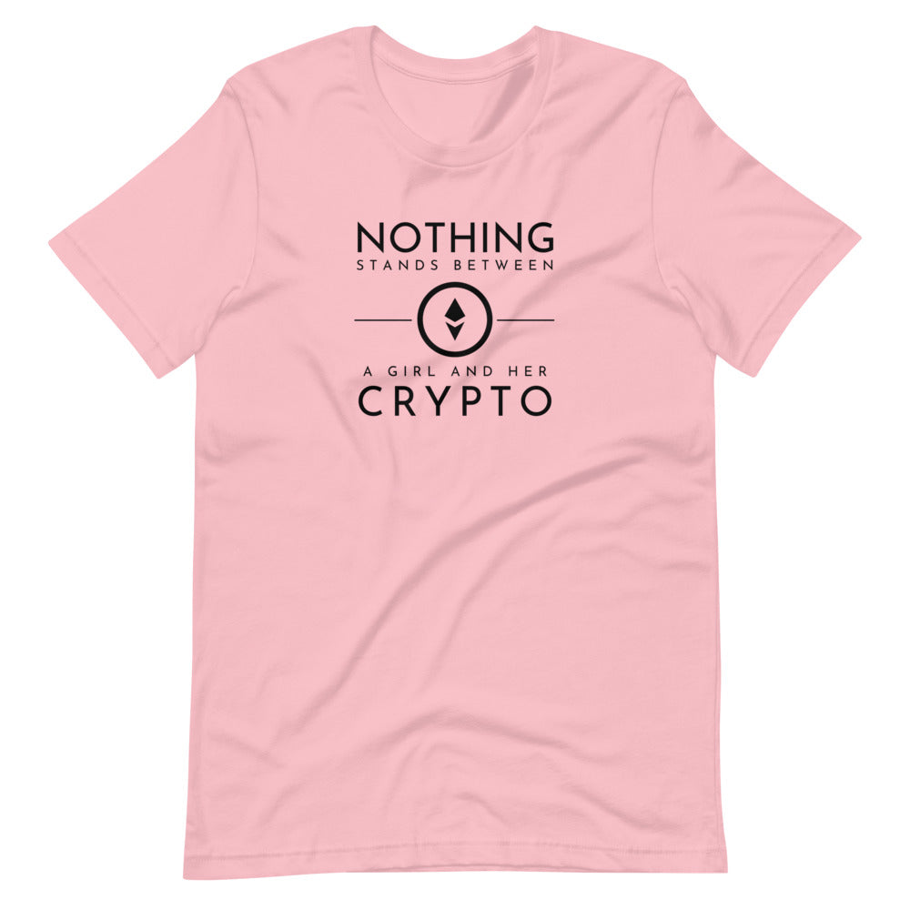 Girl's Crypto (Ethereum) Short-sleeve unisex t-shirt