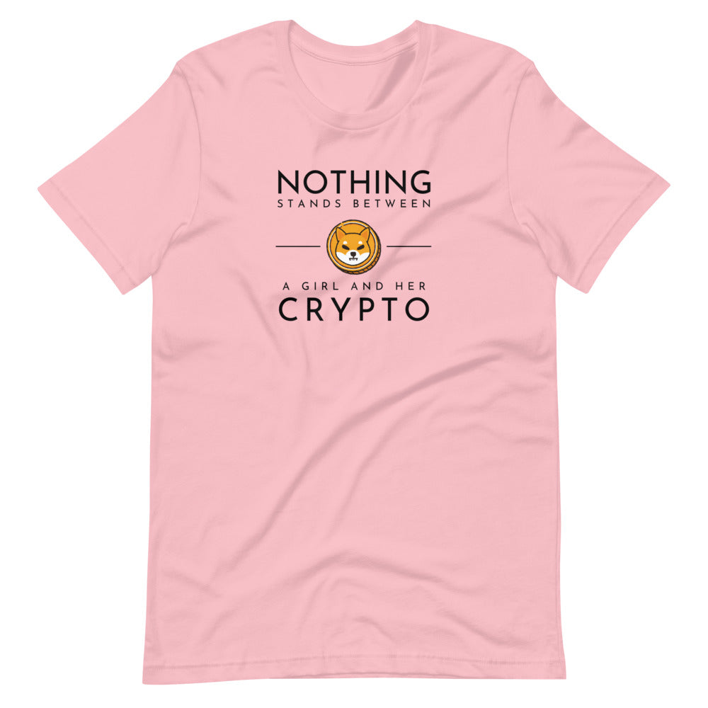 Girl's Crypto (Shiba Inu) Short-sleeve unisex t-shirt