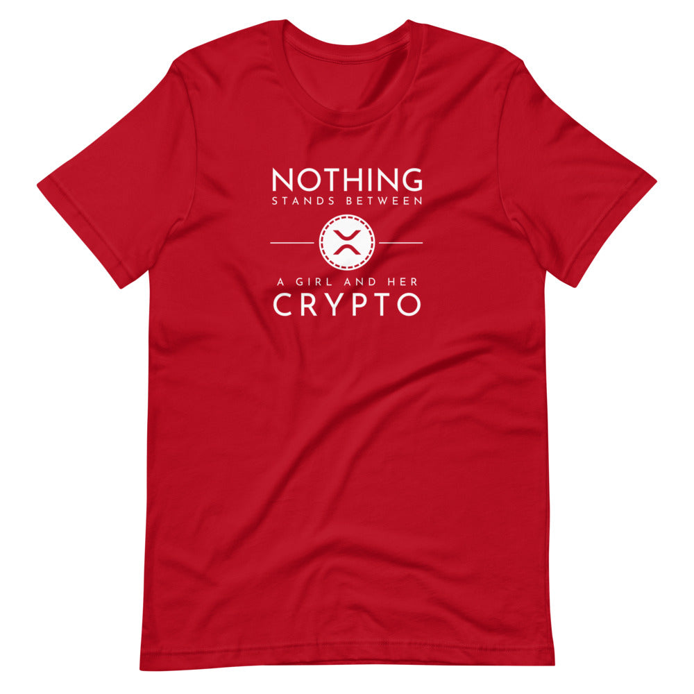 Girl's Crypto (XRP) Short-sleeve unisex t-shirt