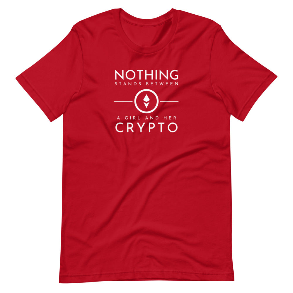 Girl's Crypto (Ethereum) Short-sleeve unisex t-shirt