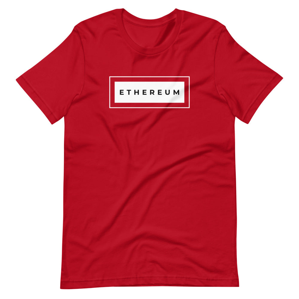 Ethereum Square Short-sleeve unisex t-shirt