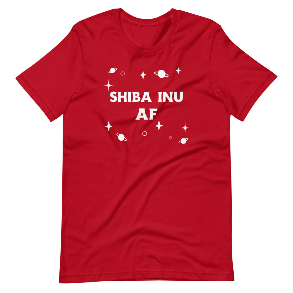 Shiba Inu AF Short-sleeve unisex t-shirt