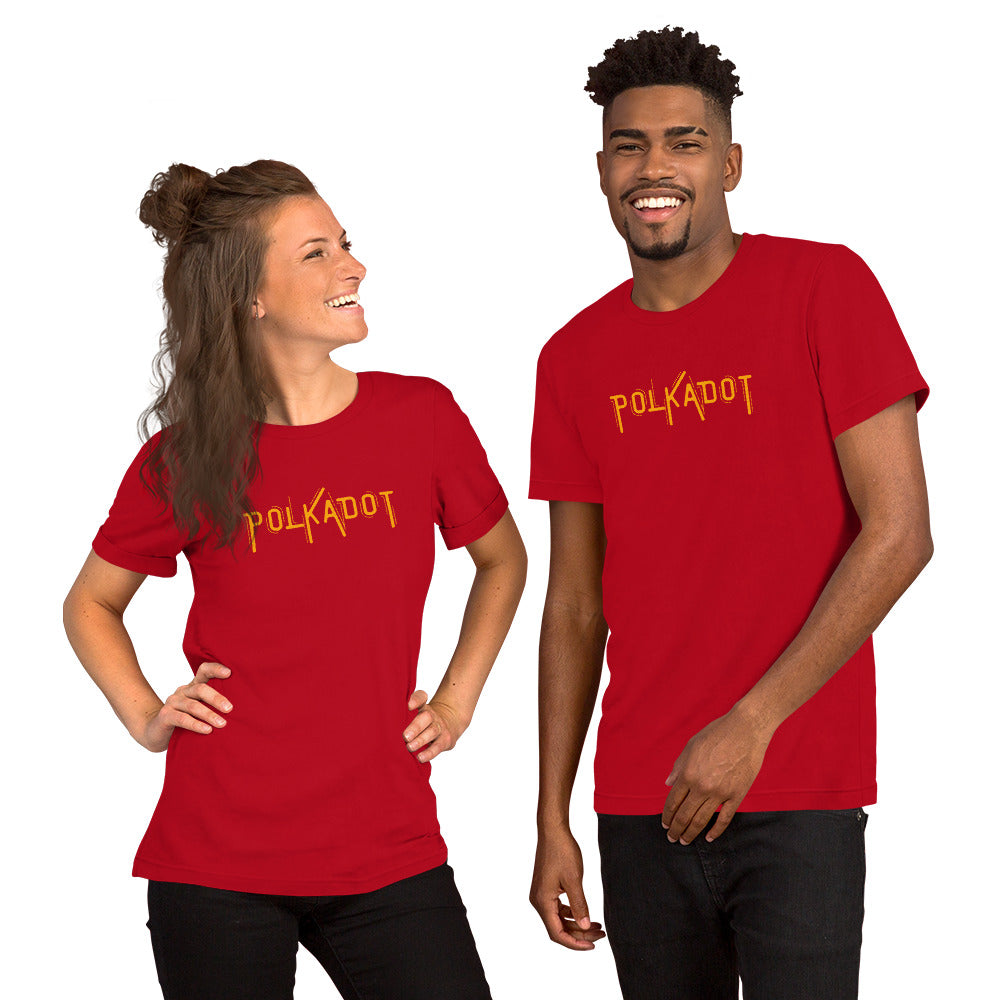Polkadot Electrifying Unisex t-shirt