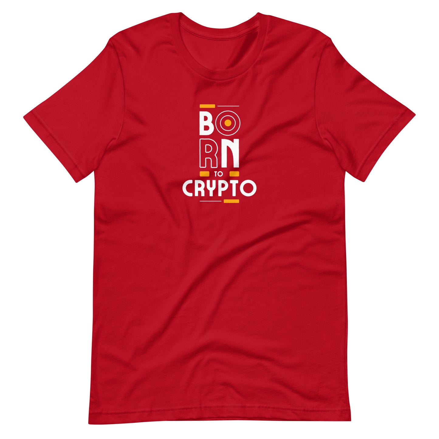 Born To Crypto Unisex t-shirt