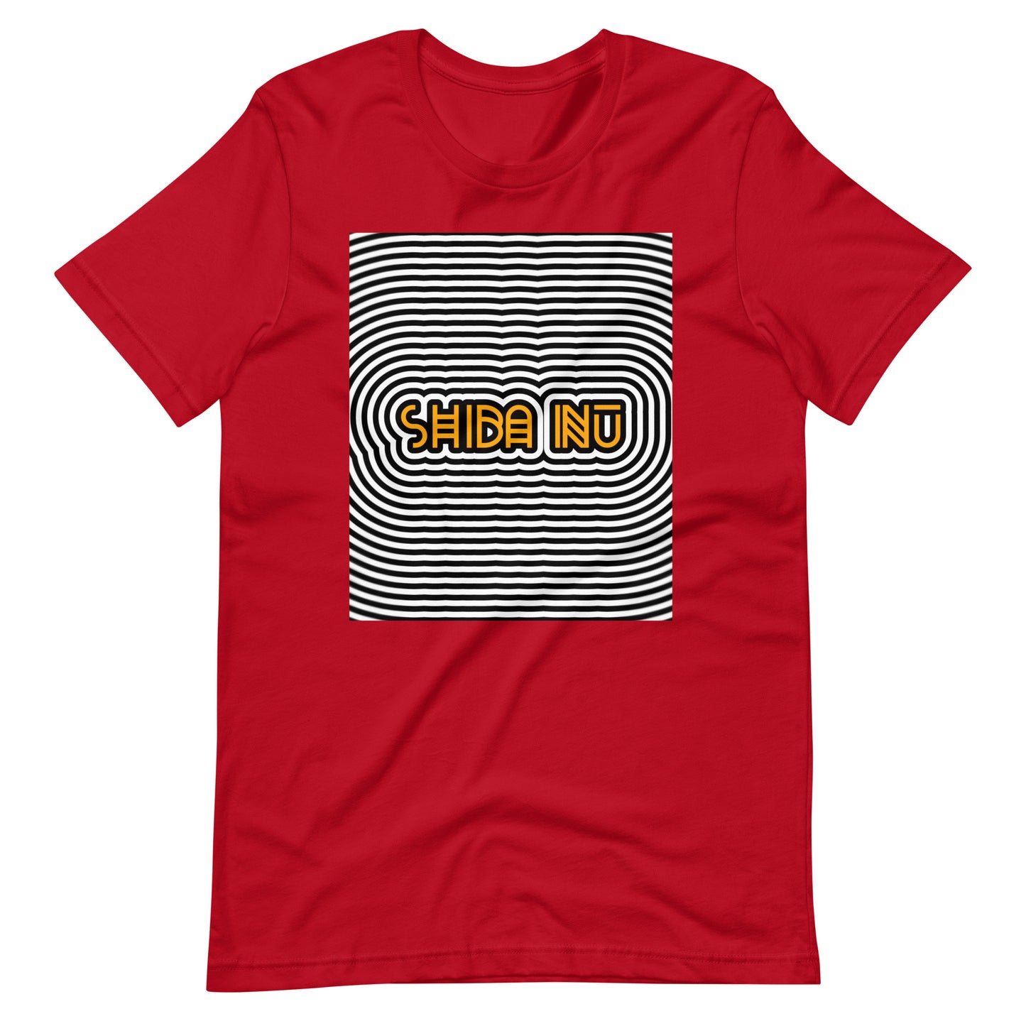 Shiba Inu Abstract Unisex t-shirt