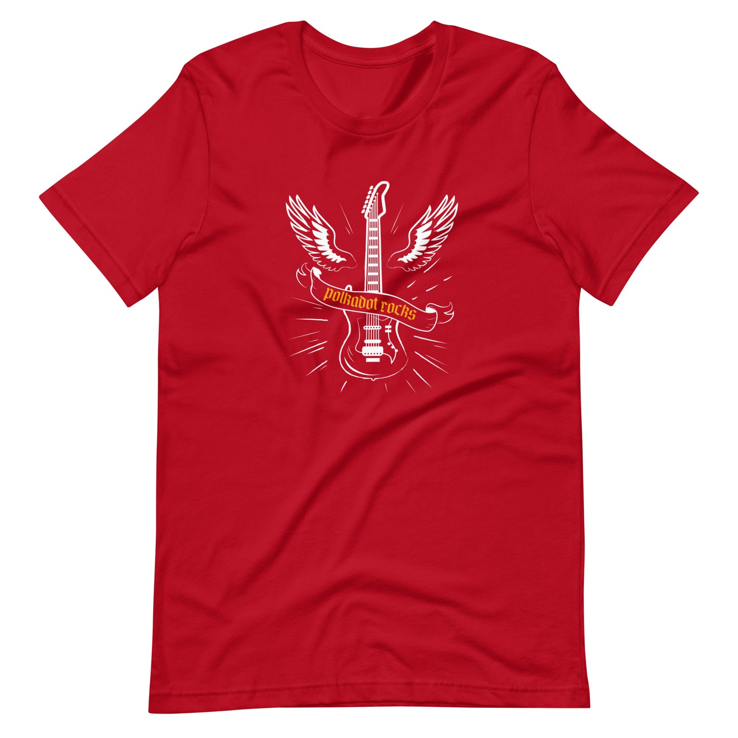 Polkadot Rocks Unisex t-shirt