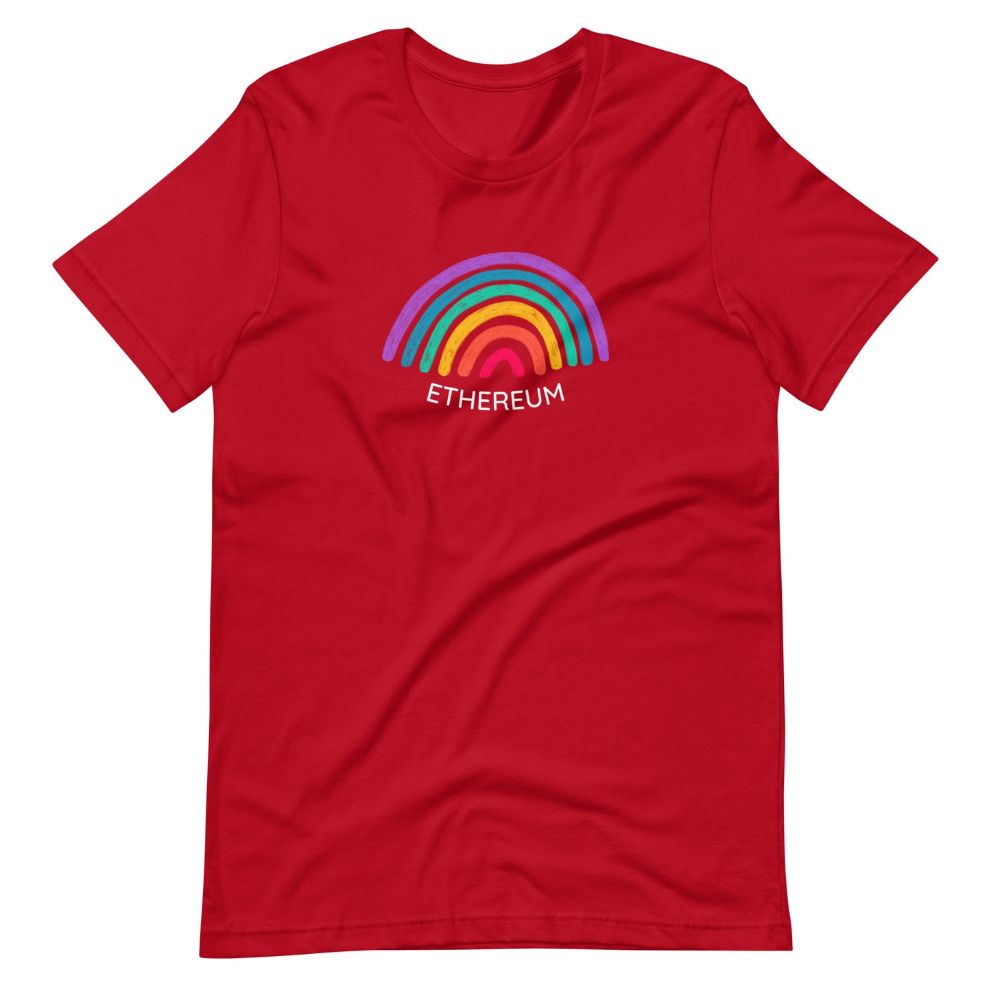 Ethereum Rainbow Unisex t-shirt
