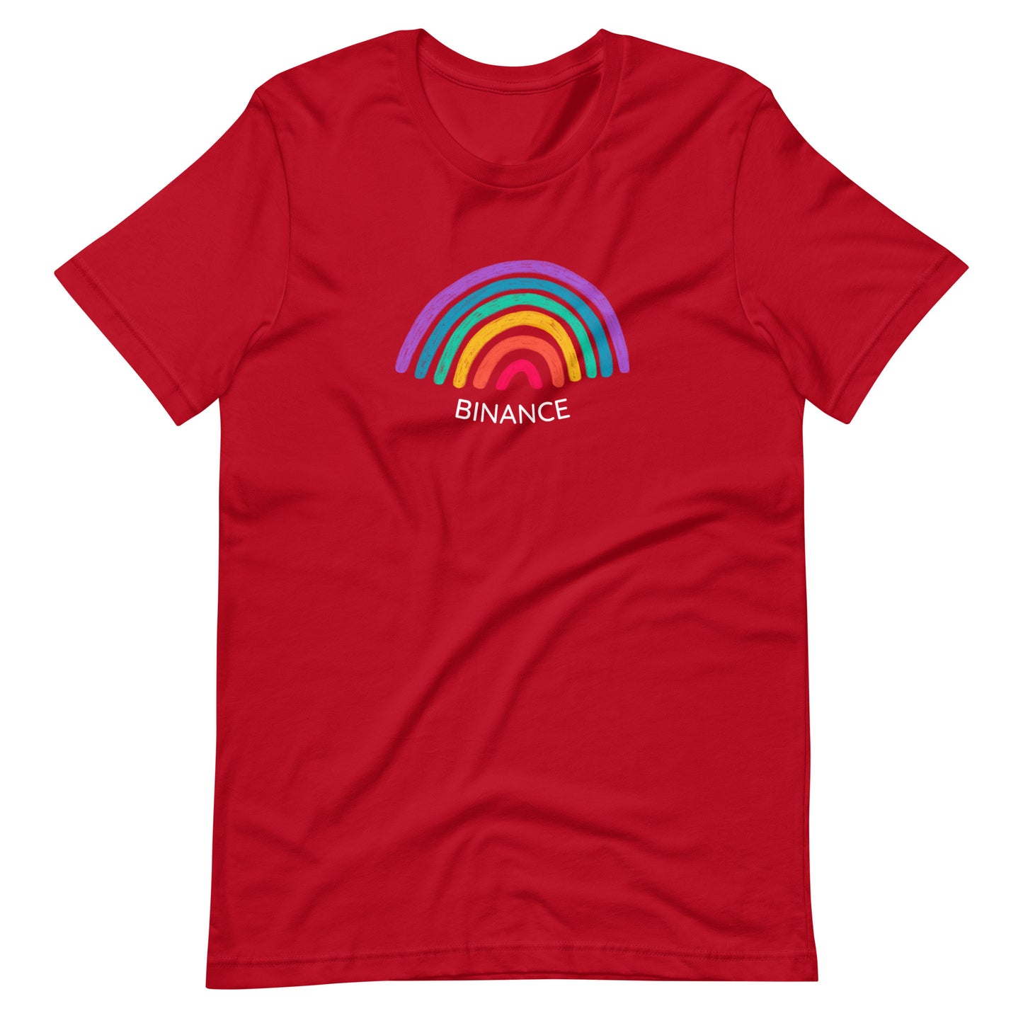 Binance Rainbow Unisex t-shirt