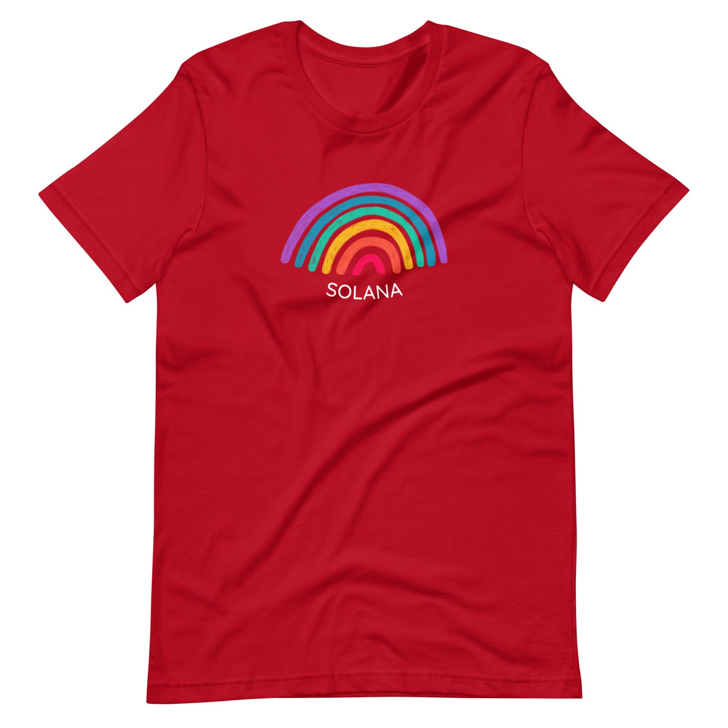 Solana Rainbow Unisex t-shirt