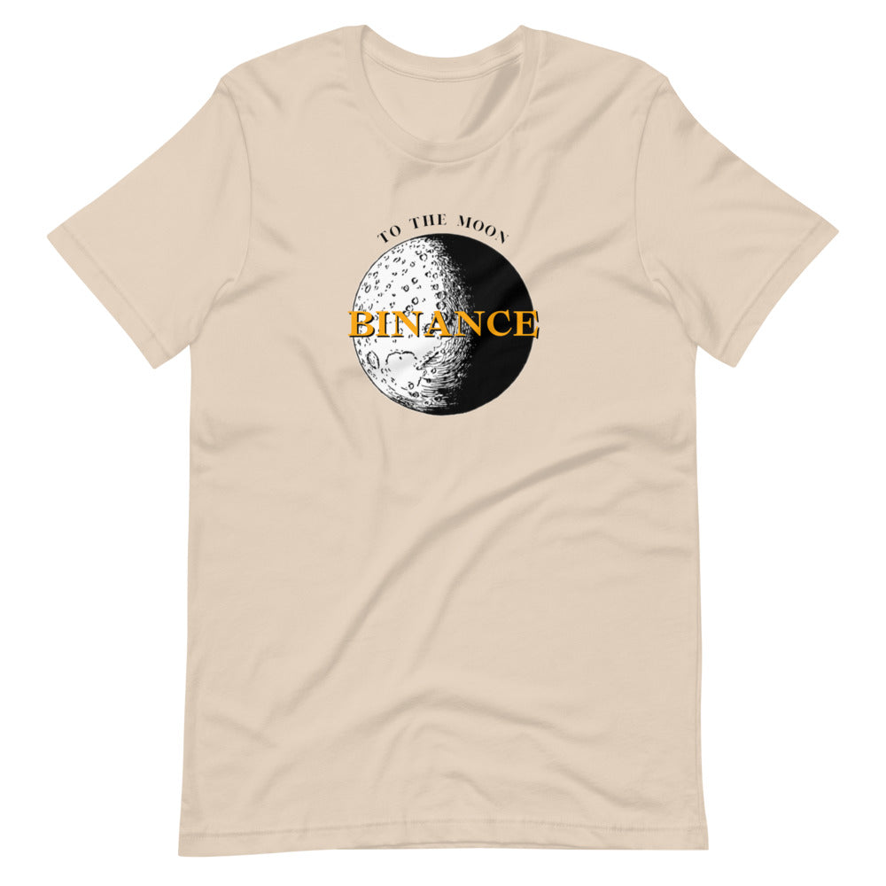 Moon (Binance) Short-sleeve unisex t-shirt