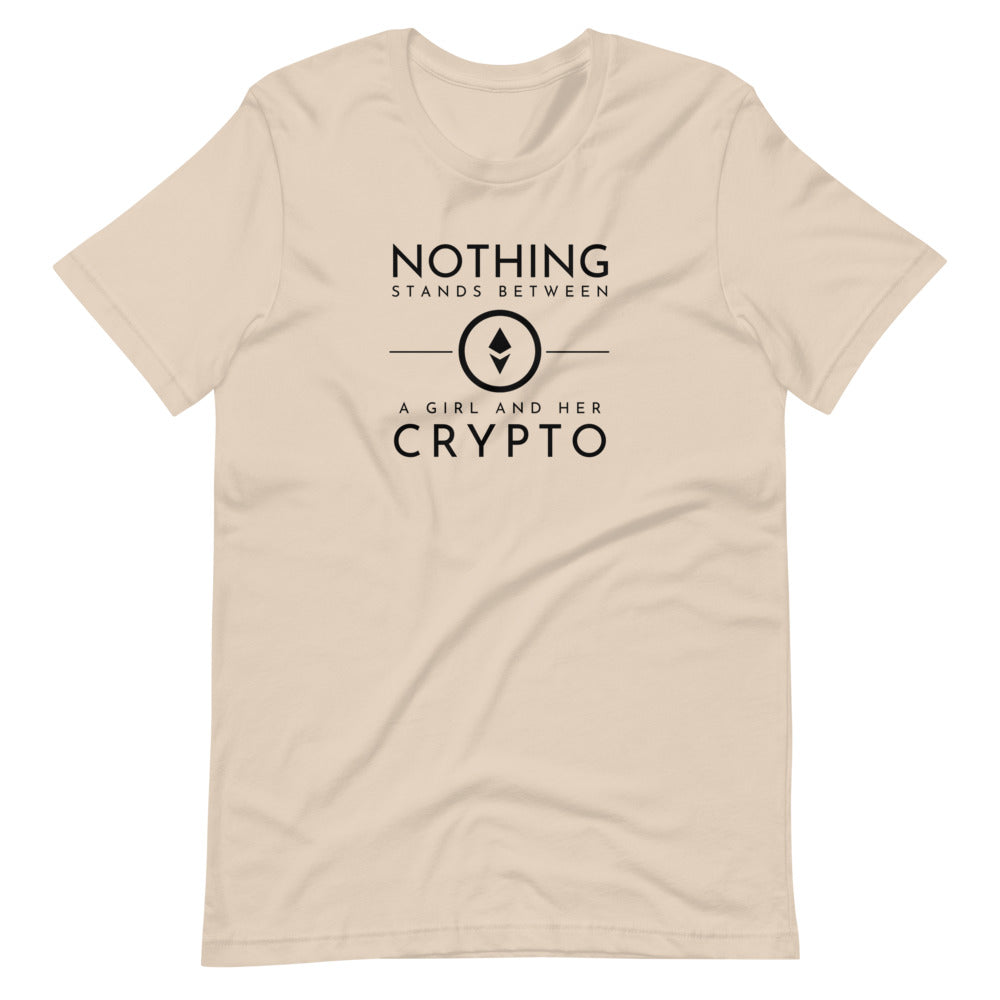 Girl's Crypto (Ethereum) Short-sleeve unisex t-shirt