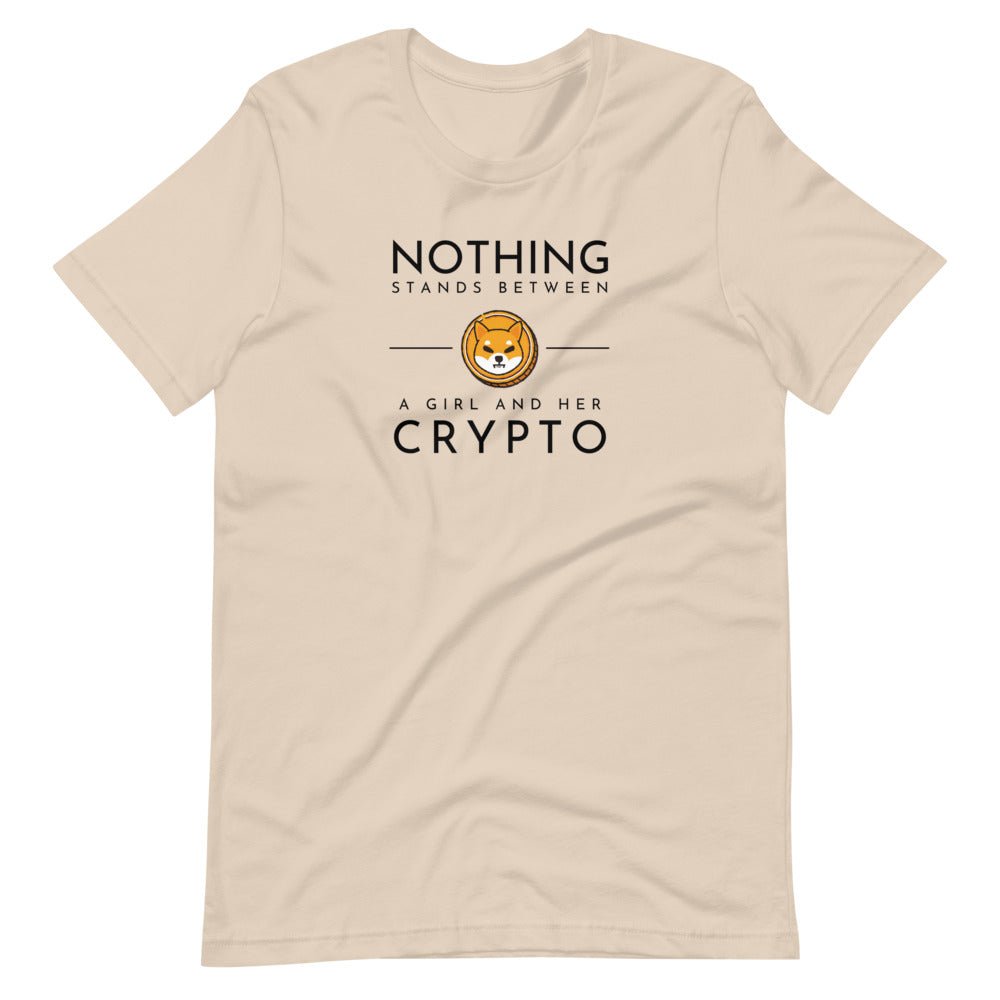 Girl's Crypto (Shiba Inu) Short-sleeve unisex t-shirt
