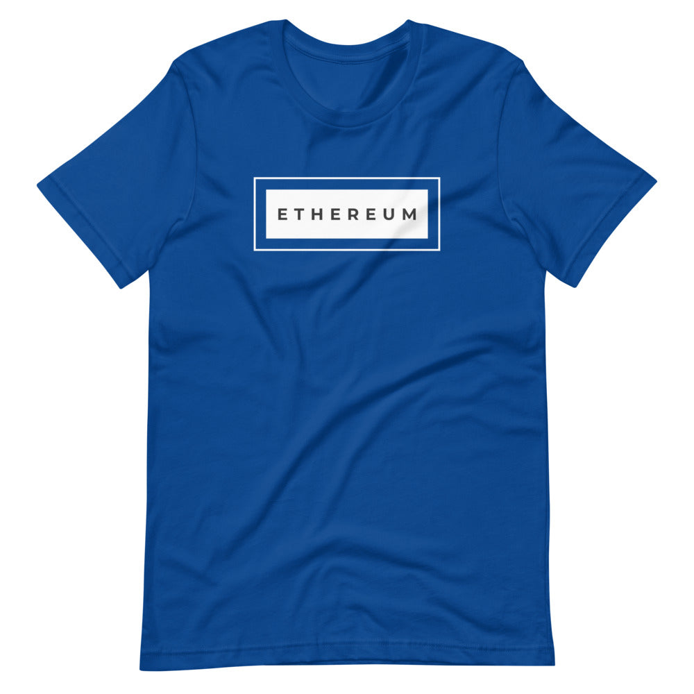 Ethereum Square Short-sleeve unisex t-shirt