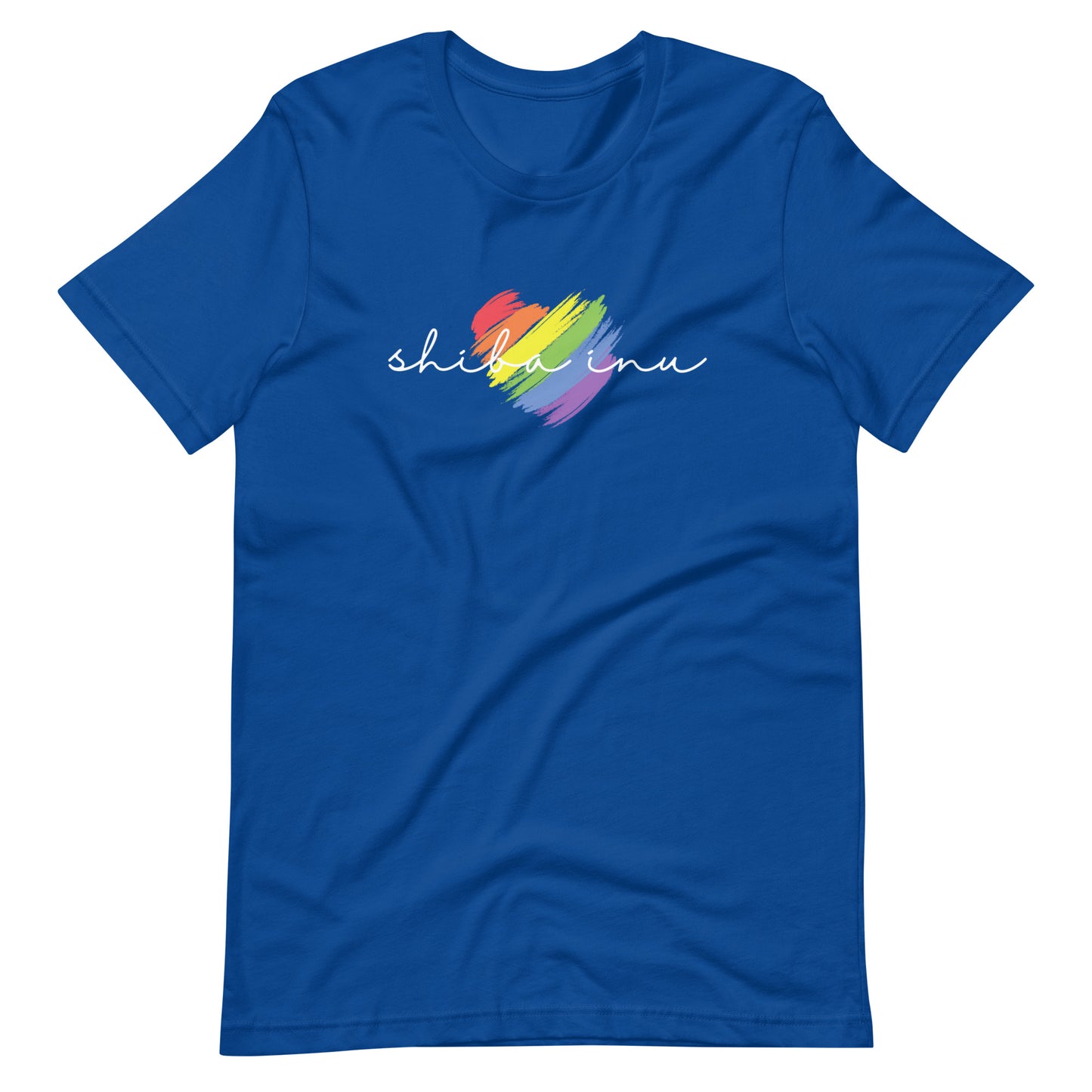 Shiba Inu Heart Unisex t-shirt