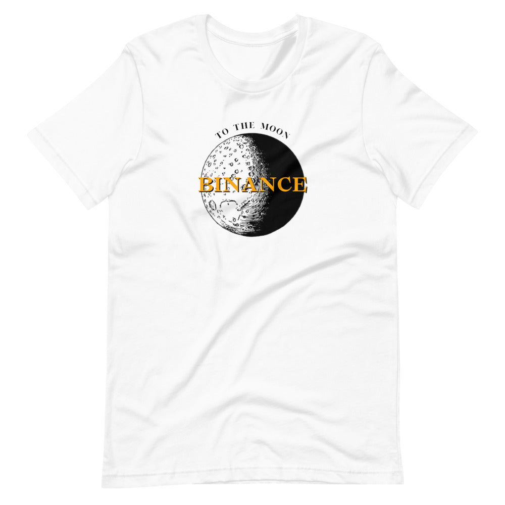 Moon (Binance) Short-sleeve unisex t-shirt