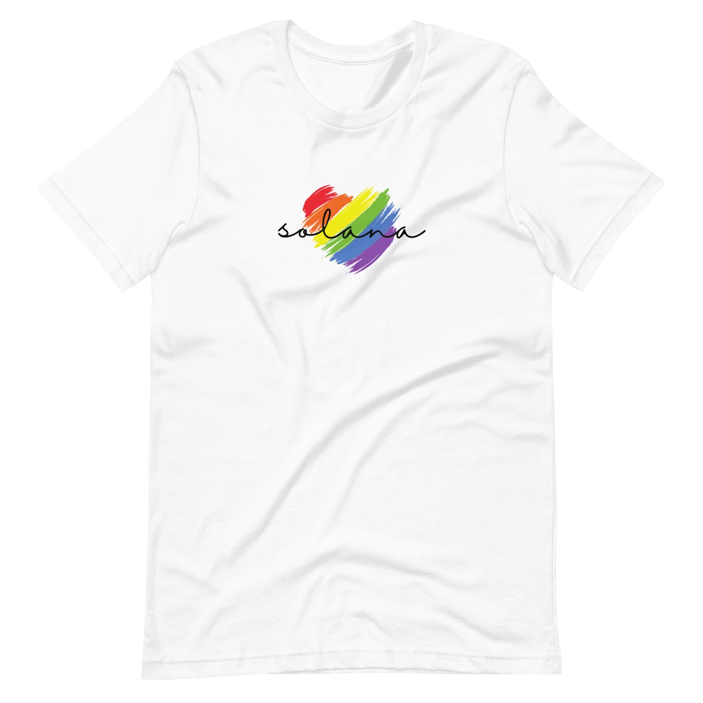 Solana Heart Unisex t-shirt