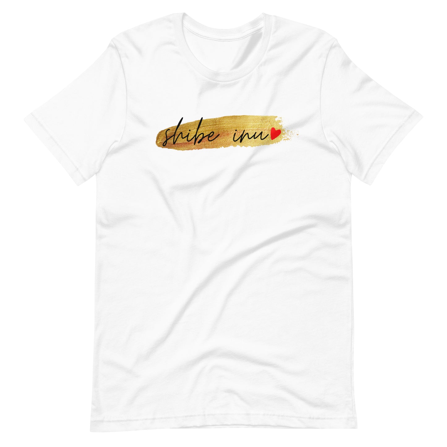 Shiba Inu Gold Unisex t-shirt