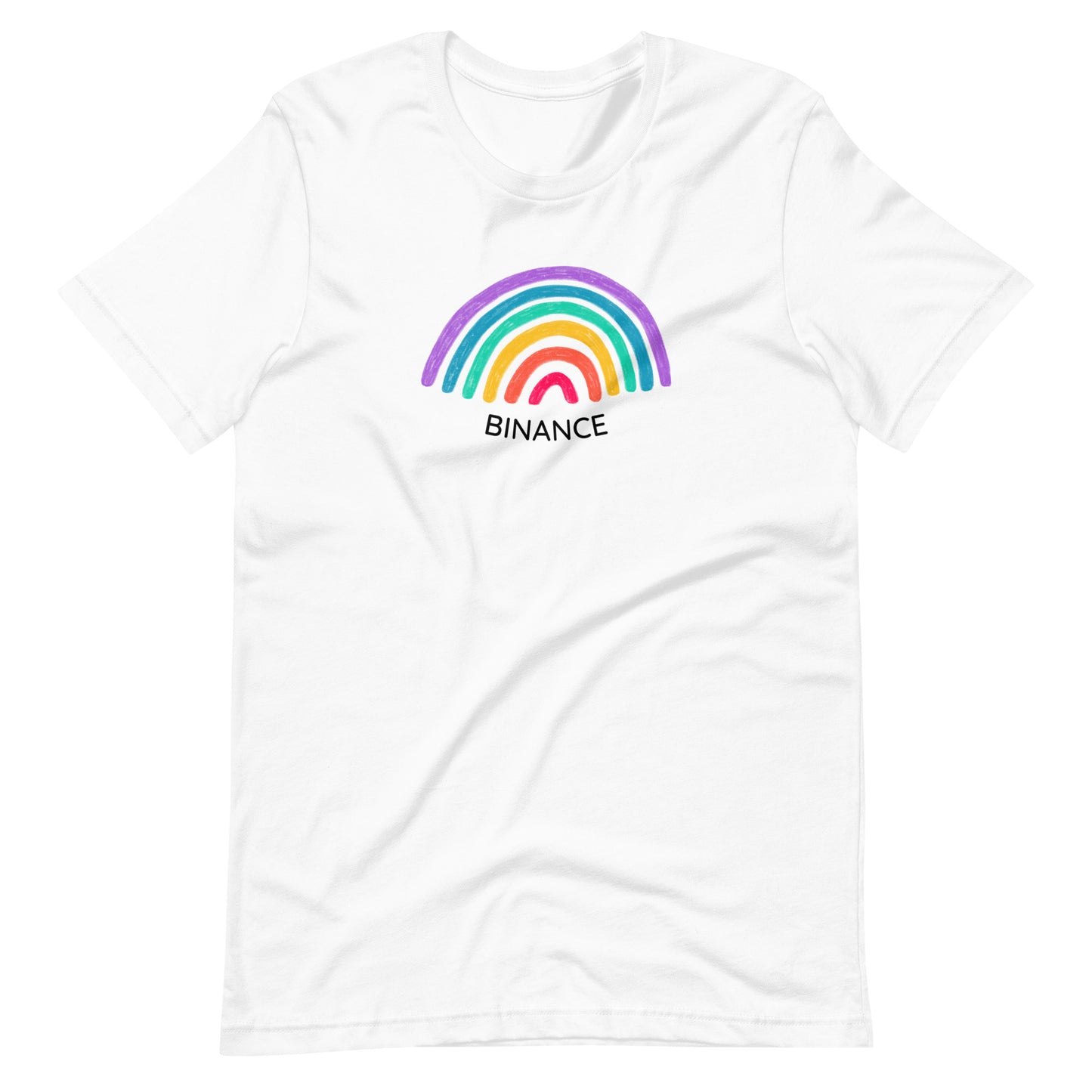 Binance Rainbow Unisex t-shirt