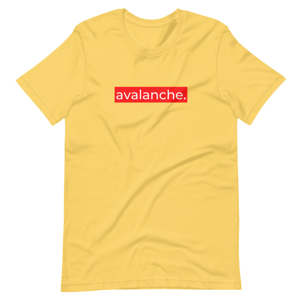 Avalanche Short-sleeve unisex t-shirt