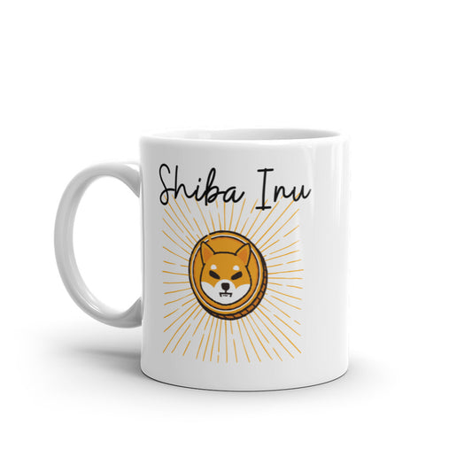 Shiba Inu White glossy mug