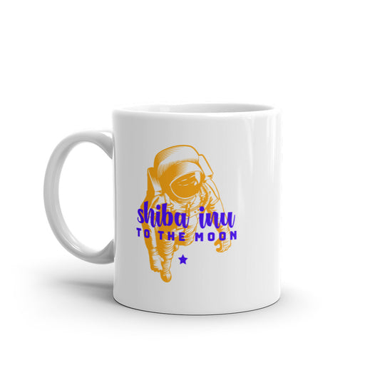 Shiba Inu White glossy mug