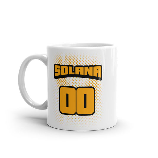 Solana Double 00 White glossy mug