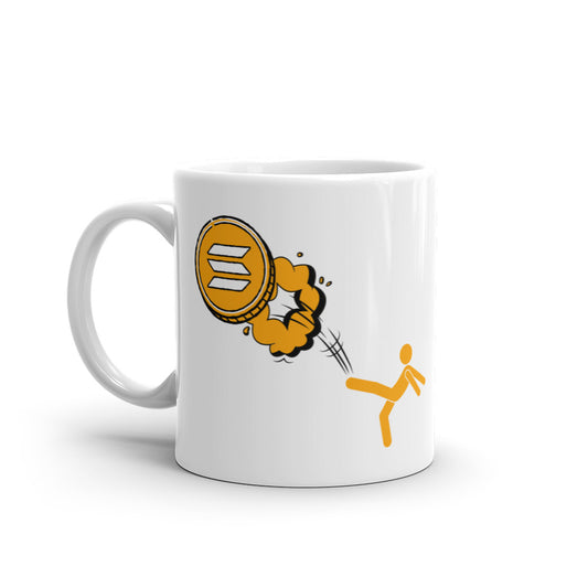 Solana I'm Done White glossy mug