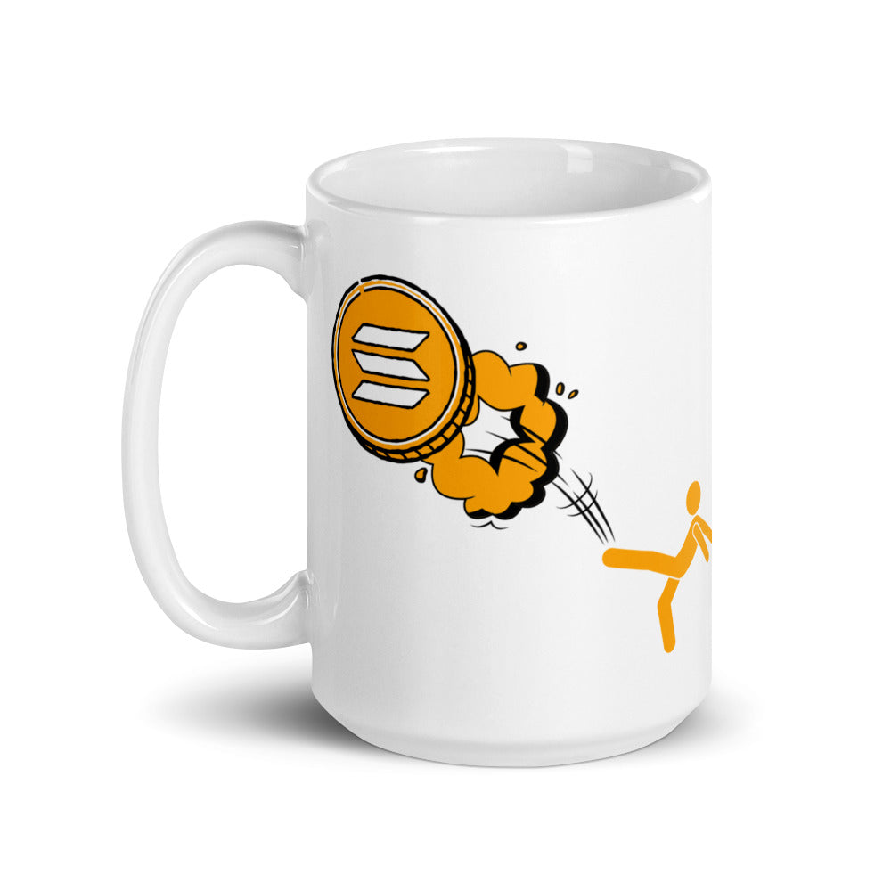 Solana I'm Done White glossy mug