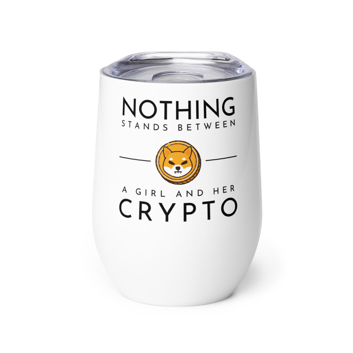 Shiba Inu Wine Tumbler