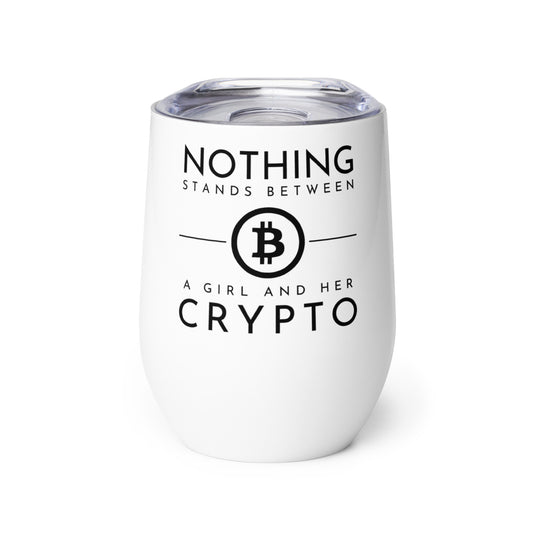 Bitcoin Wine Tumbler