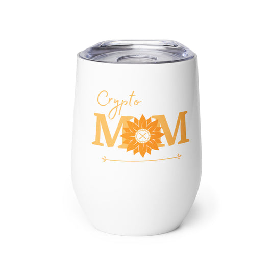 XRP Crypto Mom Wine Tumbler