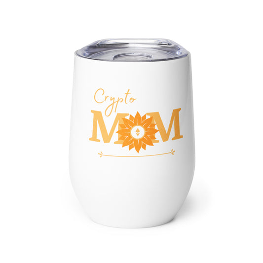 Ethereum Crypto Mom Wine Tumbler