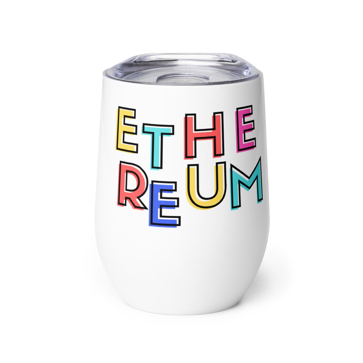 Ethereum Colors Wine Tumbler