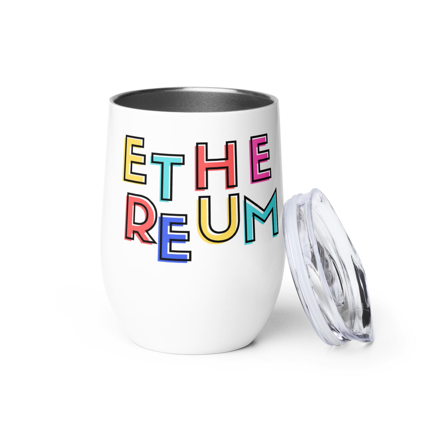 Ethereum Colors Wine Tumbler