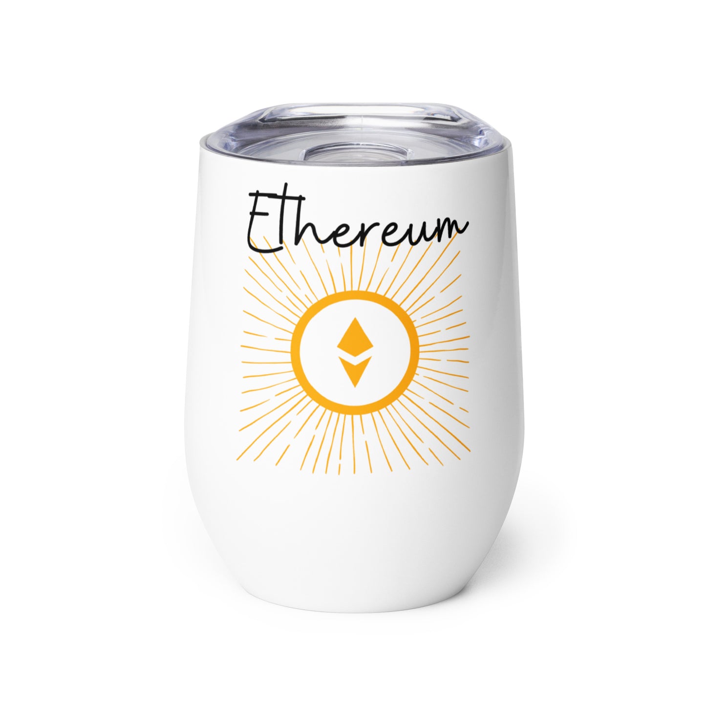 Ethereum Wine Tumbler