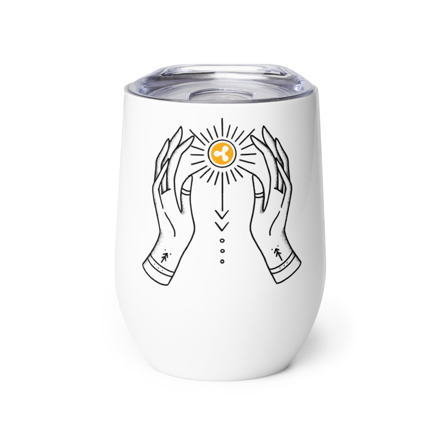 Ripple Magical Crypto Wine Tumbler