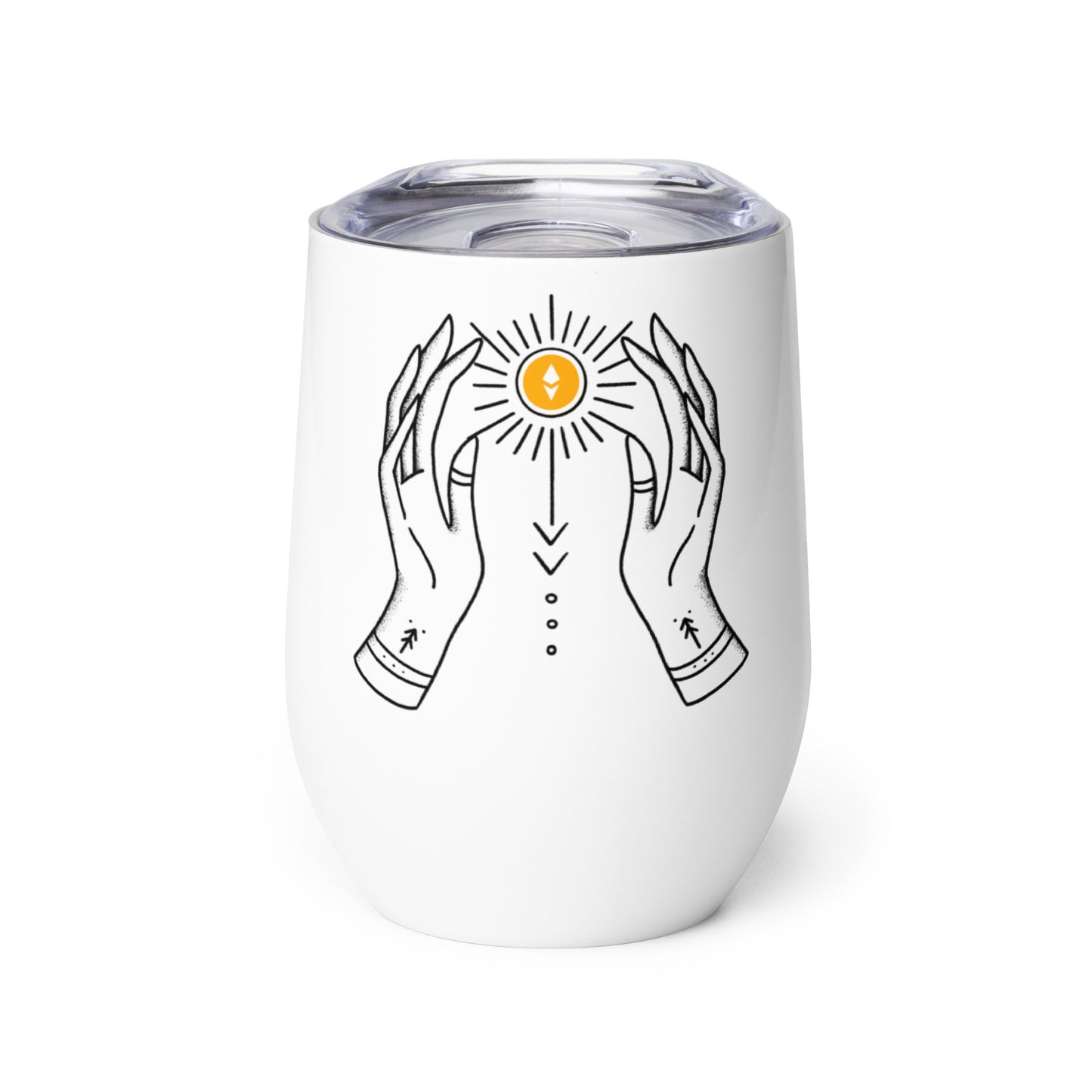 Ethereum Magical Crypto Wine Tumbler