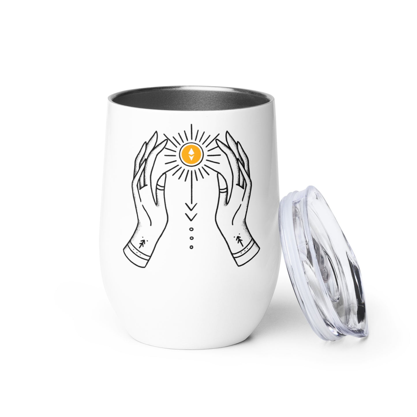Ethereum Magical Crypto Wine Tumbler