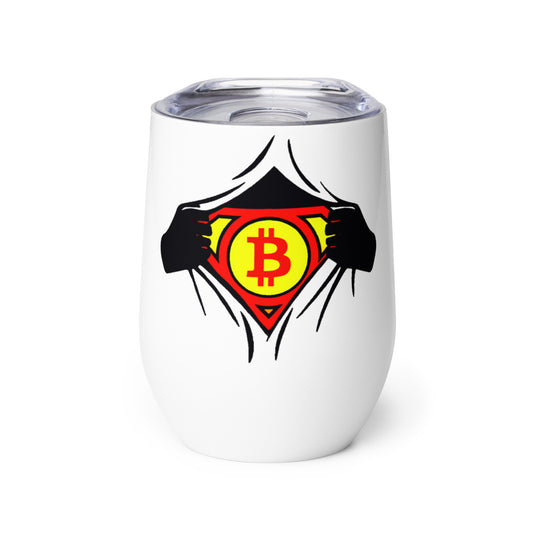 Bitcoin Super Crypto Wine Tumbler