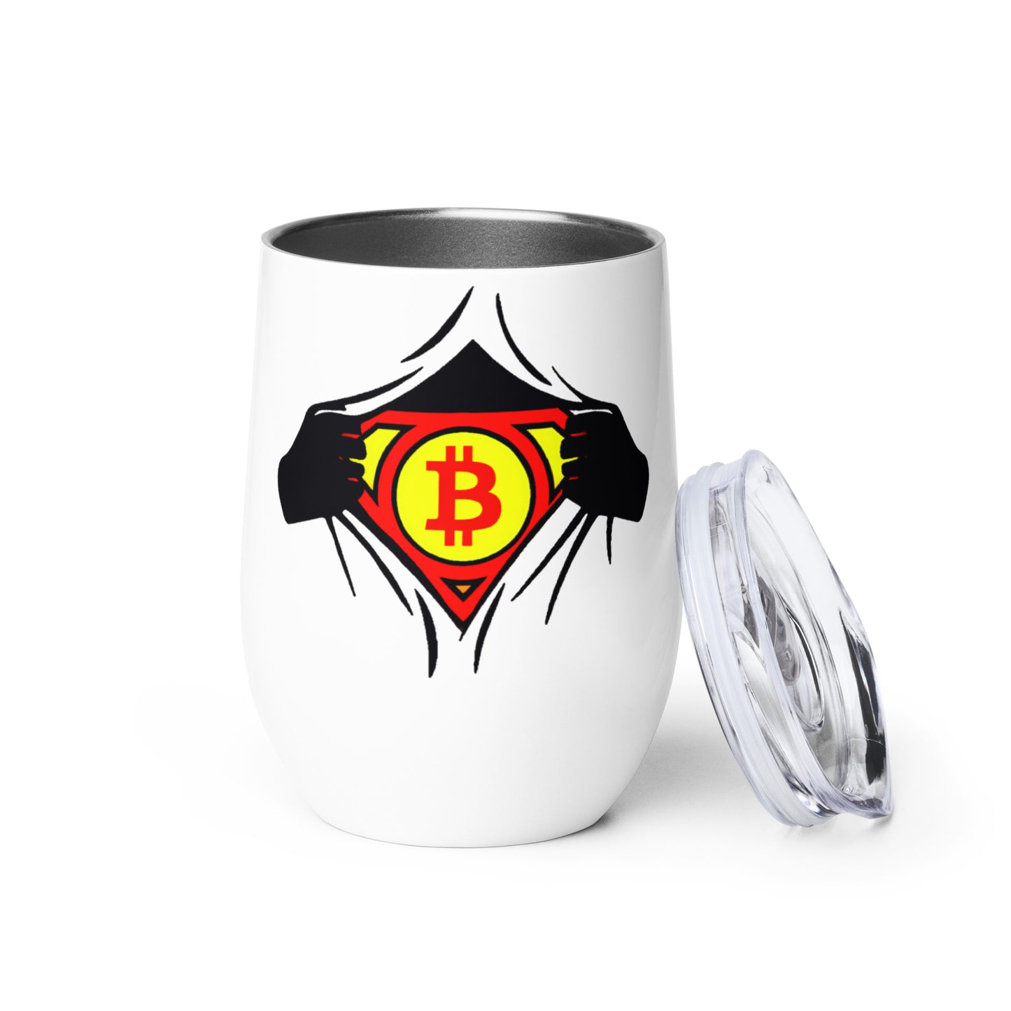 Bitcoin Super Crypto Wine Tumbler
