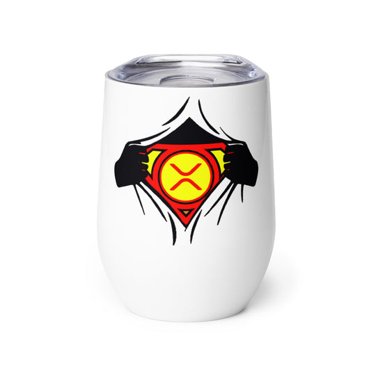 XRP Super Crypto Wine Tumbler