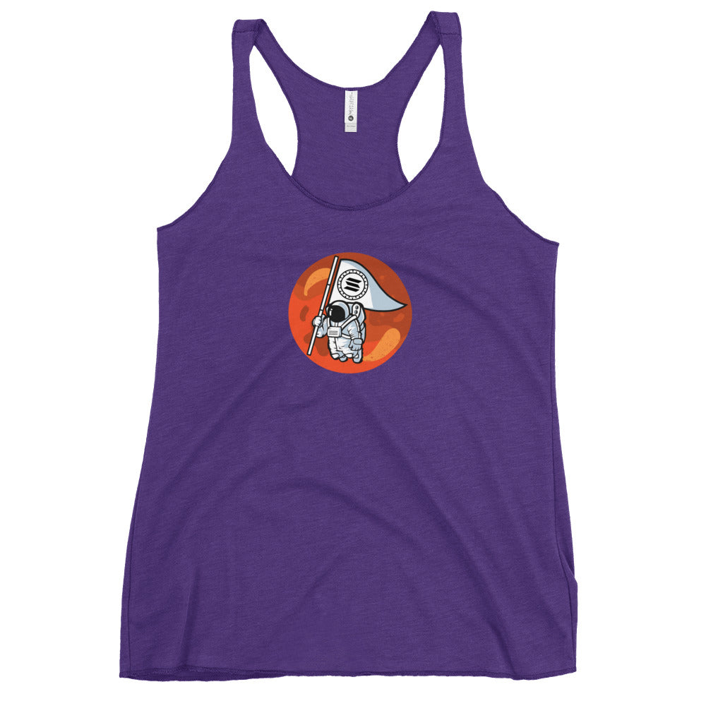 Solana To The Moon Women's Racerback Tank